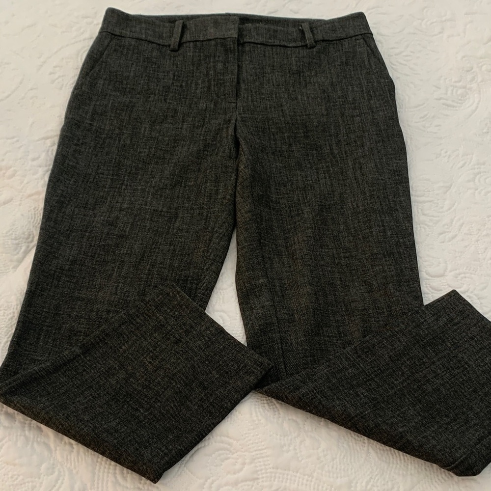 Ann Taylor Dark Charcoal Gray Dress Pants